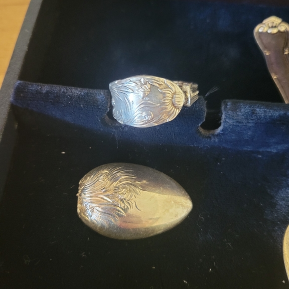 1880 Tiffany & Company Chrysanthemum Spoon Ring in Sterling Silver #33 - Picture 13 of 17